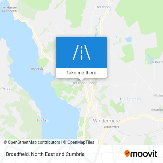 Broadfield map
