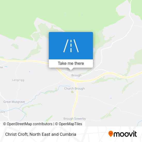 Christ Croft map