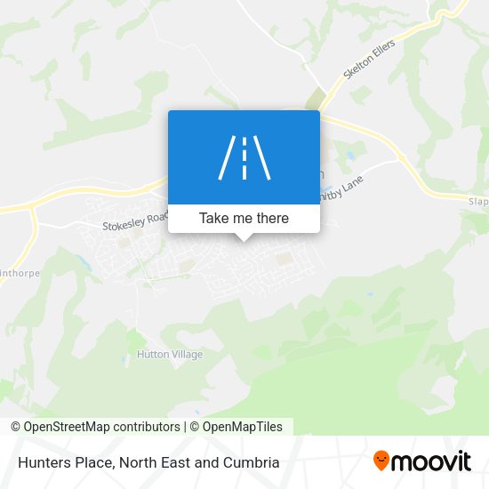 Hunters Place map