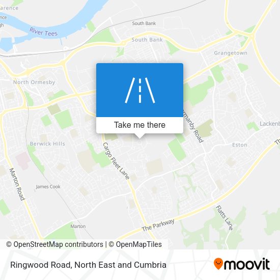Ringwood Road map