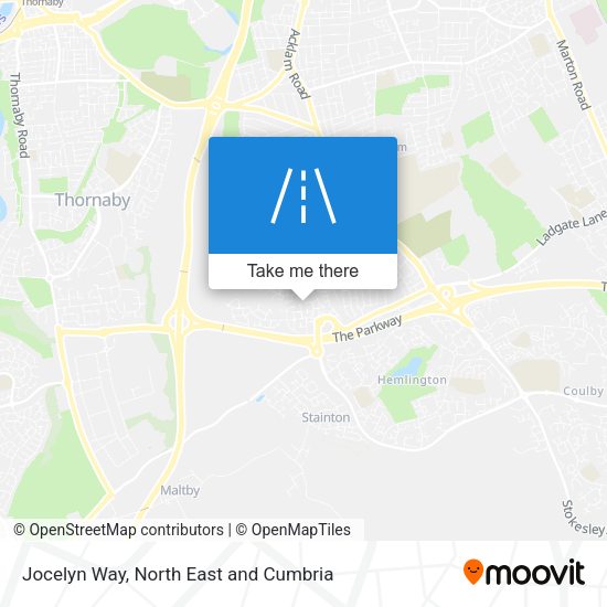 Jocelyn Way map