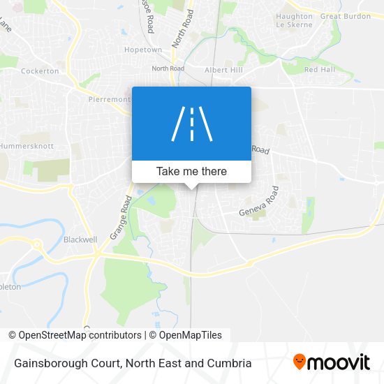 Gainsborough Court map