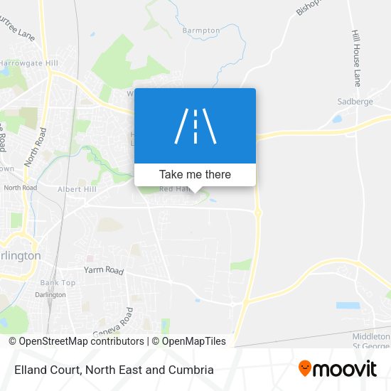 Elland Court map