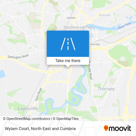 Wylam Court map