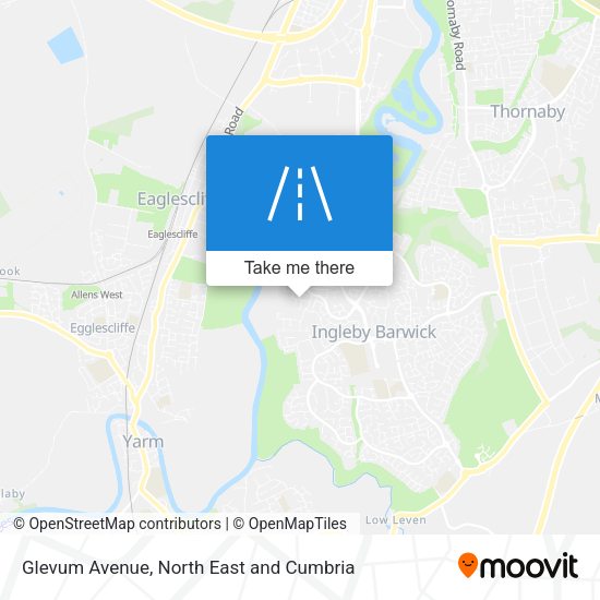 Glevum Avenue map