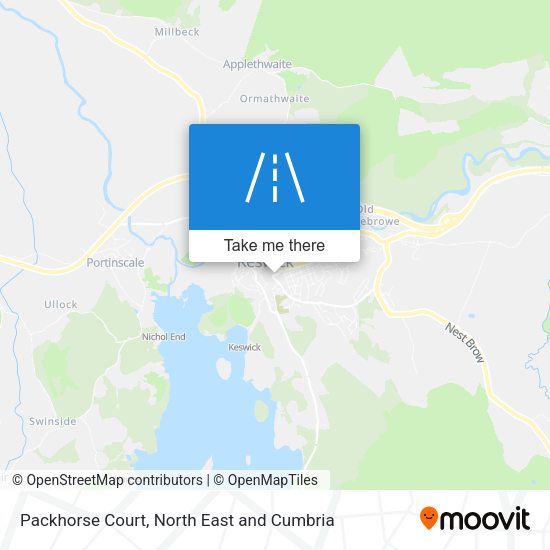Packhorse Court map