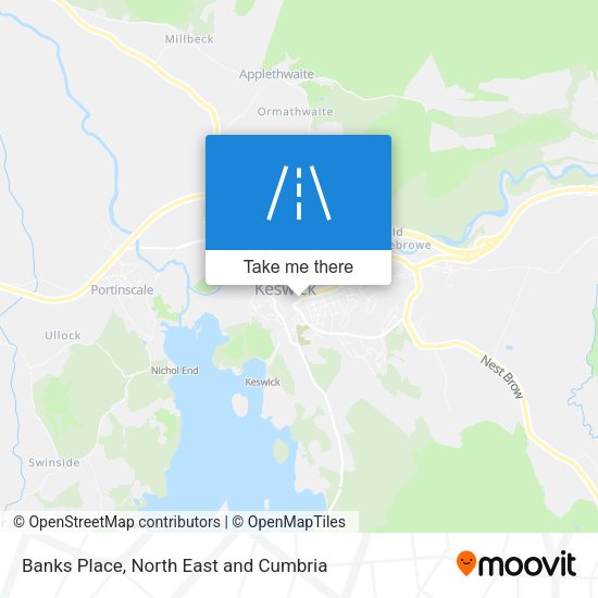 Banks Place map