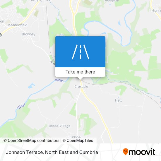Johnson Terrace map