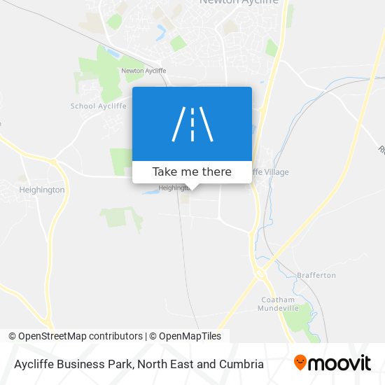 Aycliffe Business Park map