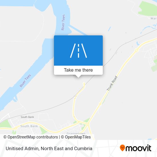 Unitised Admin map