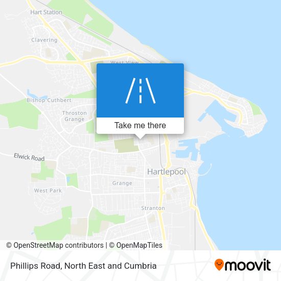 Phillips Road map