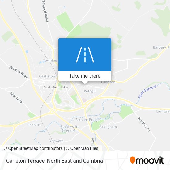 Carleton Terrace map