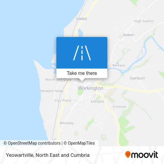 Yeowartville map