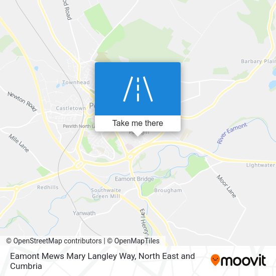 Eamont Mews Mary Langley Way map