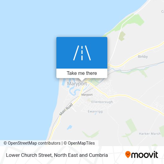 Lower Church Street map