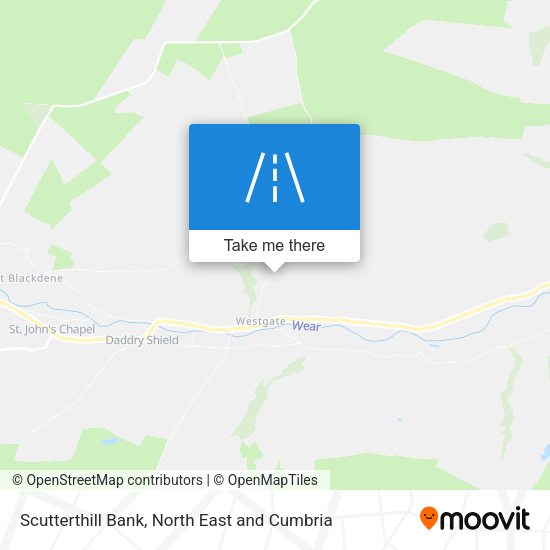 Scutterthill Bank map