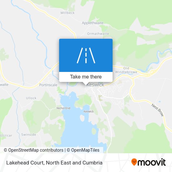Lakehead Court map