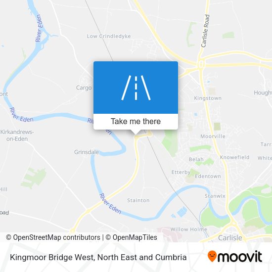 Kingmoor Bridge West map