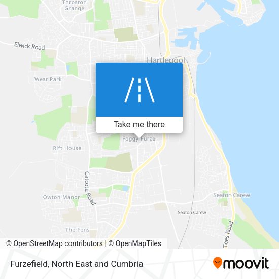 Furzefield map