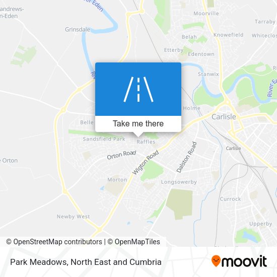 Park Meadows map