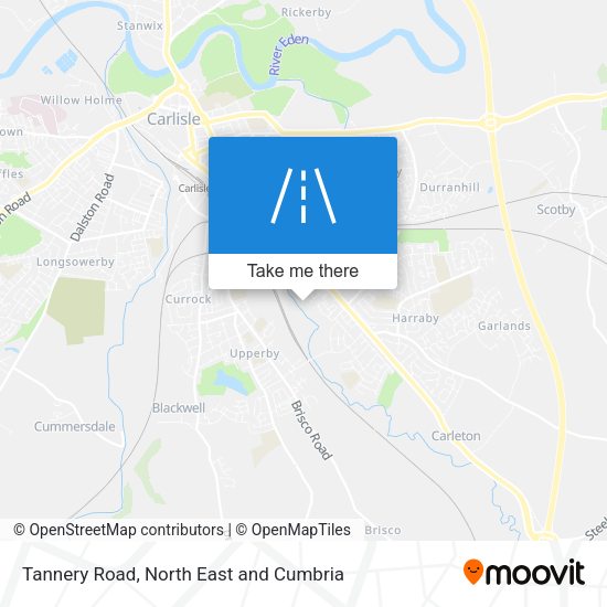 Tannery Road map