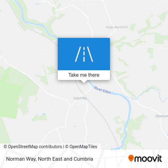 Norman Way map