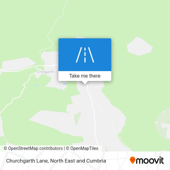 Churchgarth Lane map