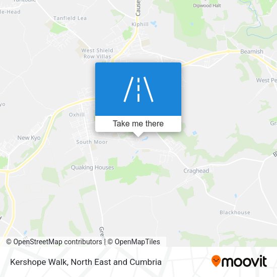 Kershope Walk map