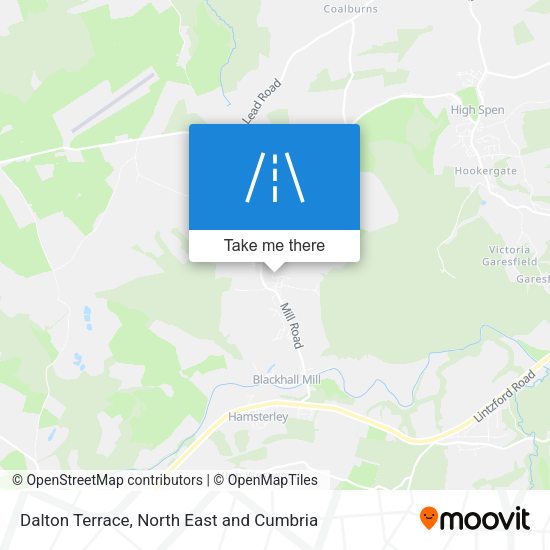 Dalton Terrace map