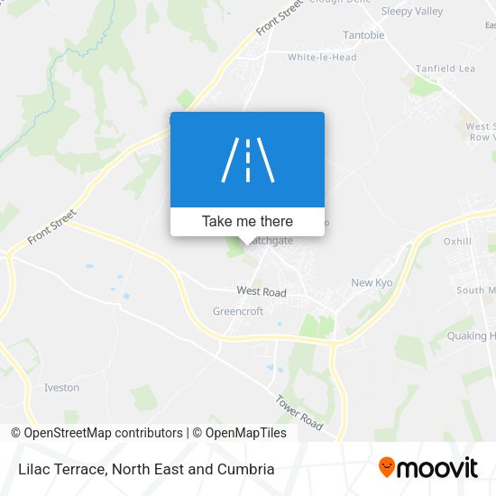 Lilac Terrace map