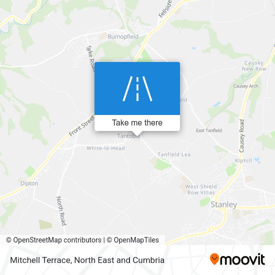 Mitchell Terrace map