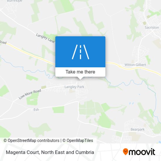 Magenta Court map