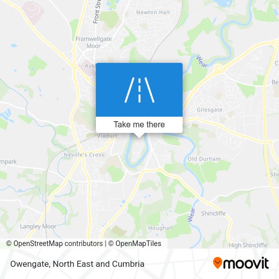 Owengate map