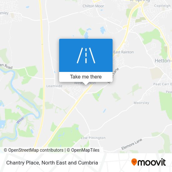 Chantry Place map