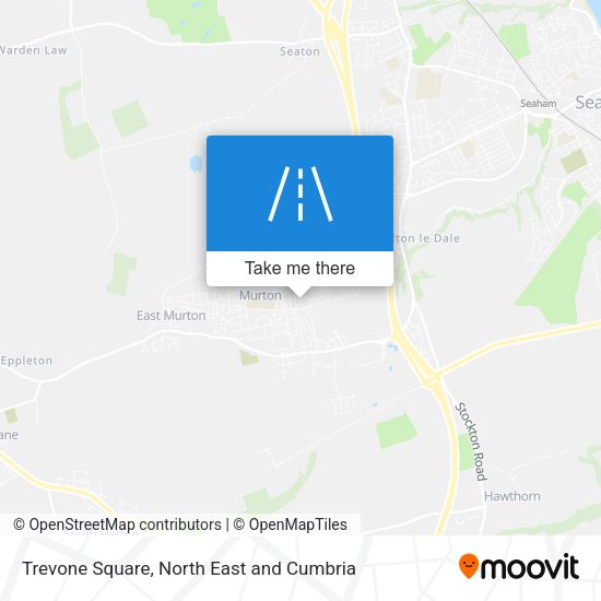 Trevone Square map