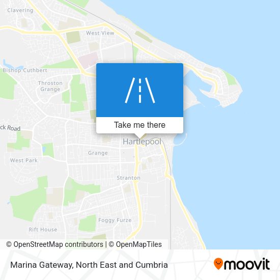 Marina Gateway map