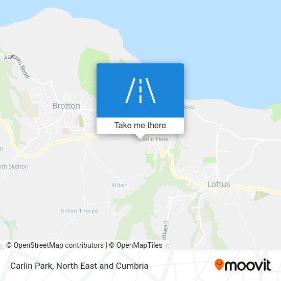Carlin Park map