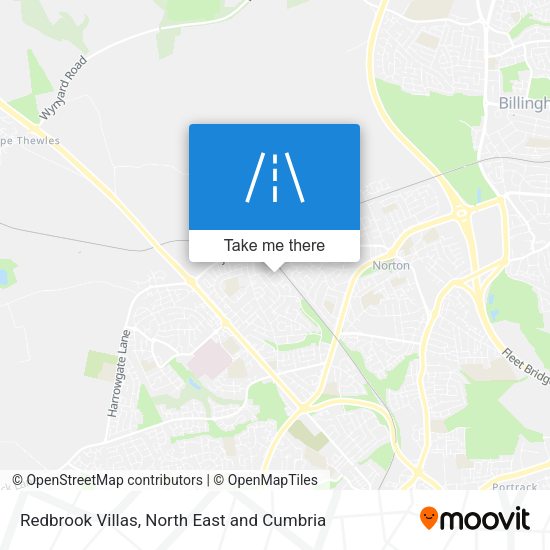 Redbrook Villas map