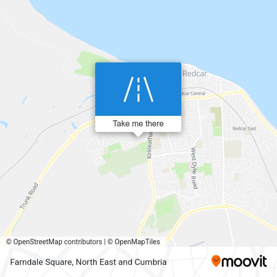 Farndale Square map