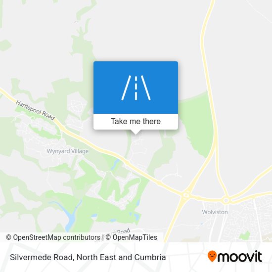 Silvermede Road map