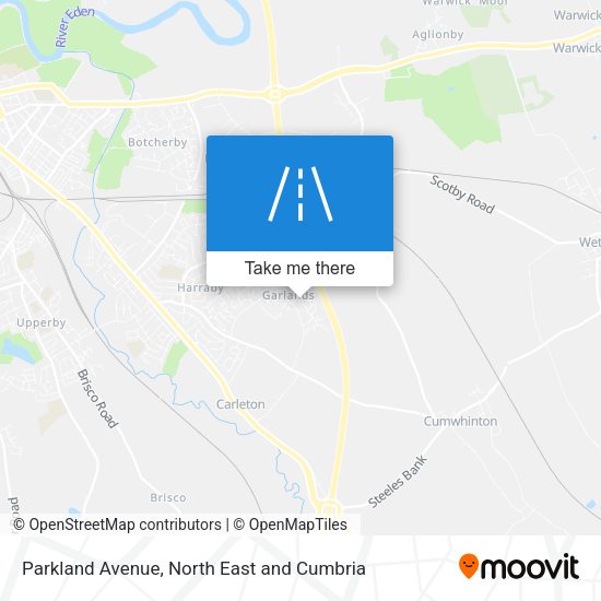 Parkland Avenue map