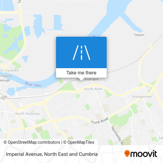 Imperial Avenue map