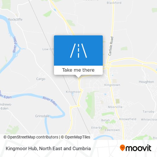 Kingmoor Hub map