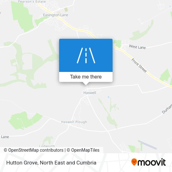 Hutton Grove map