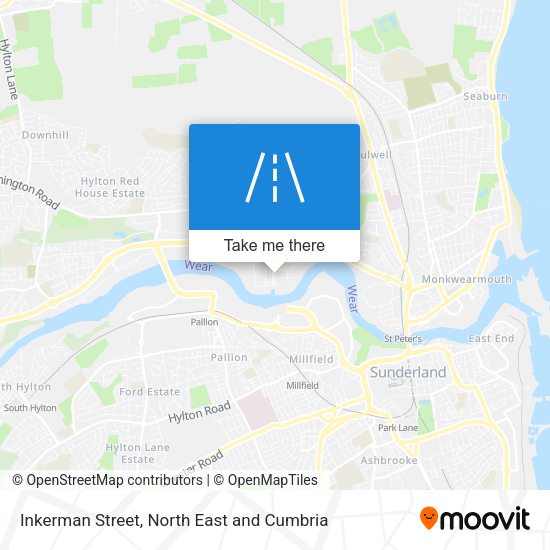 Inkerman Street map