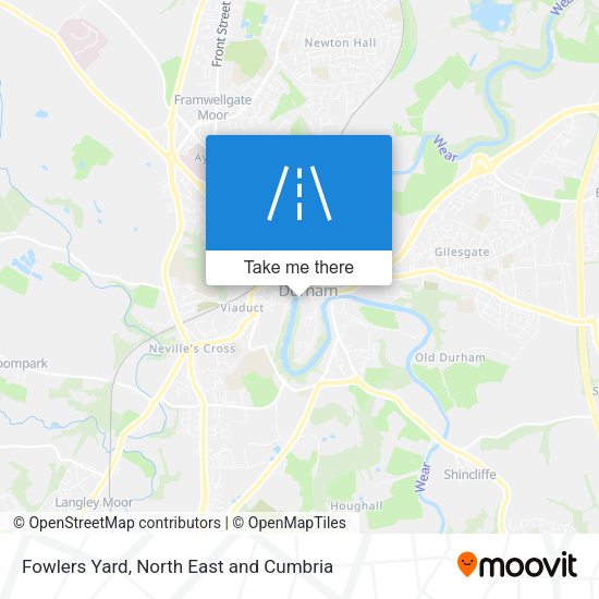 Fowlers Yard map