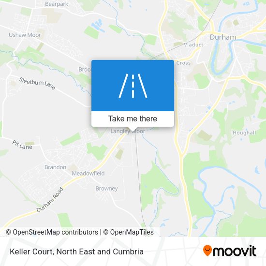 Keller Court map