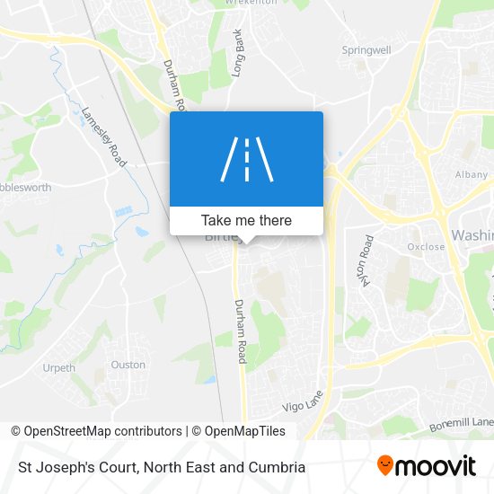 St Joseph's Court map