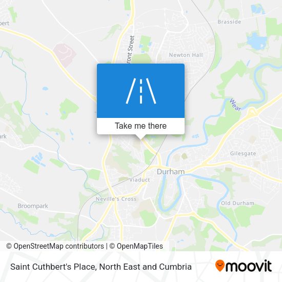 Saint Cuthbert's Place map