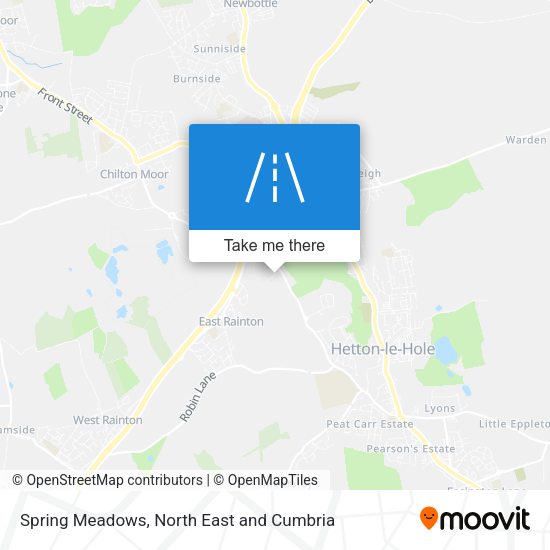 Spring Meadows map